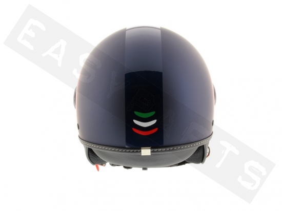 Piaggio Helm Demi Jet VESPA Modernist Kollektion Matt Blau